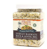 Indian White Basmati Rice & Lentil Kitchari Mix - Protein Superfood