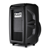 Emerson Portable 8" Bluetooth Party Speaker with FM Radio, Disco Light